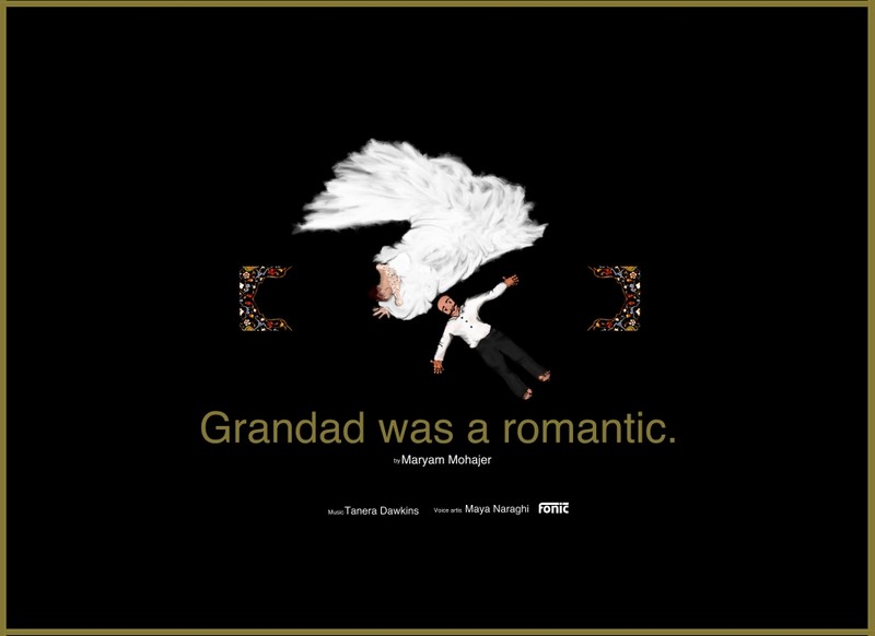 Grandad was a Romantic Poster